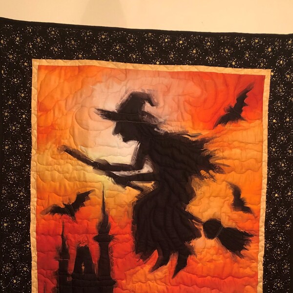 Halloween Quilt Etsy