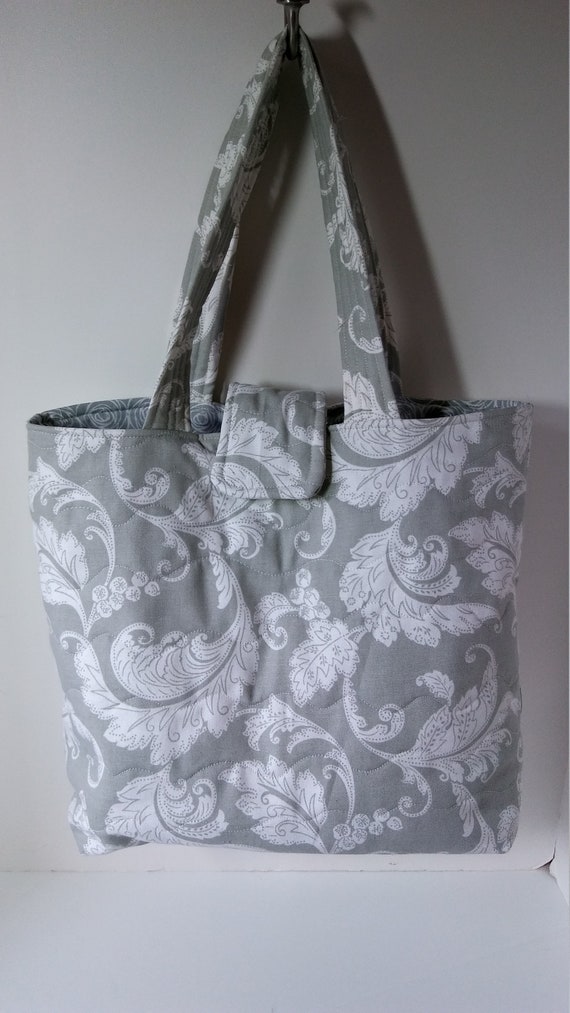 large quilted tote