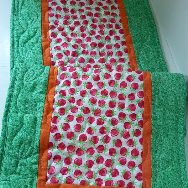 Quilted Table Runner Etsy