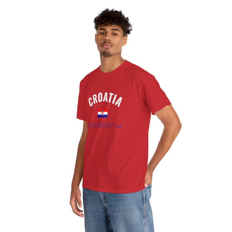Croatia football T-shirt World Cup 2026 image 4