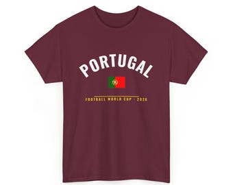 Portugal football T-shirt World Cup 2026