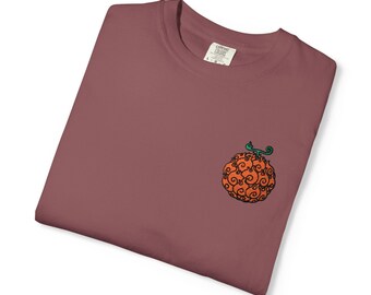Mera Mera Fruit embroidered T-shirt | One Piece anime design
