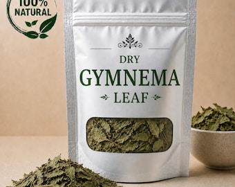 Dried Gymnema Leaves, Premium Gymnema Sylvestre Leaf, Natural Herbal Leaves, Ayurvedic Herb, Botanical Ingredient, Wellness Herb