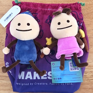 Official Makeship x Wizard101: Doodle Duo Plushies
