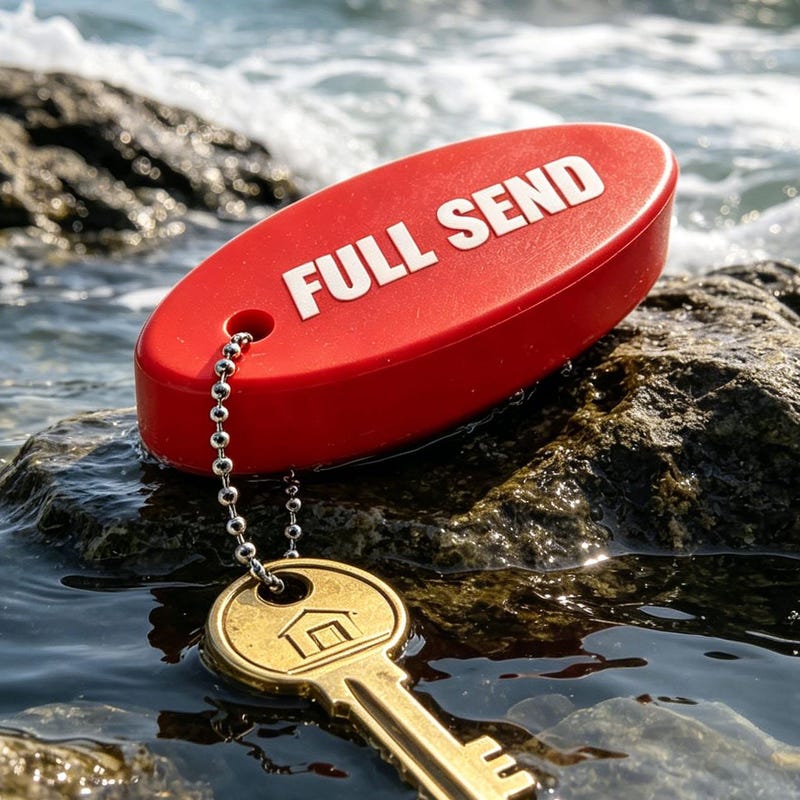 Custom Floating Keychain - Etsy