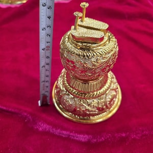 6inch brass gold polished shatari