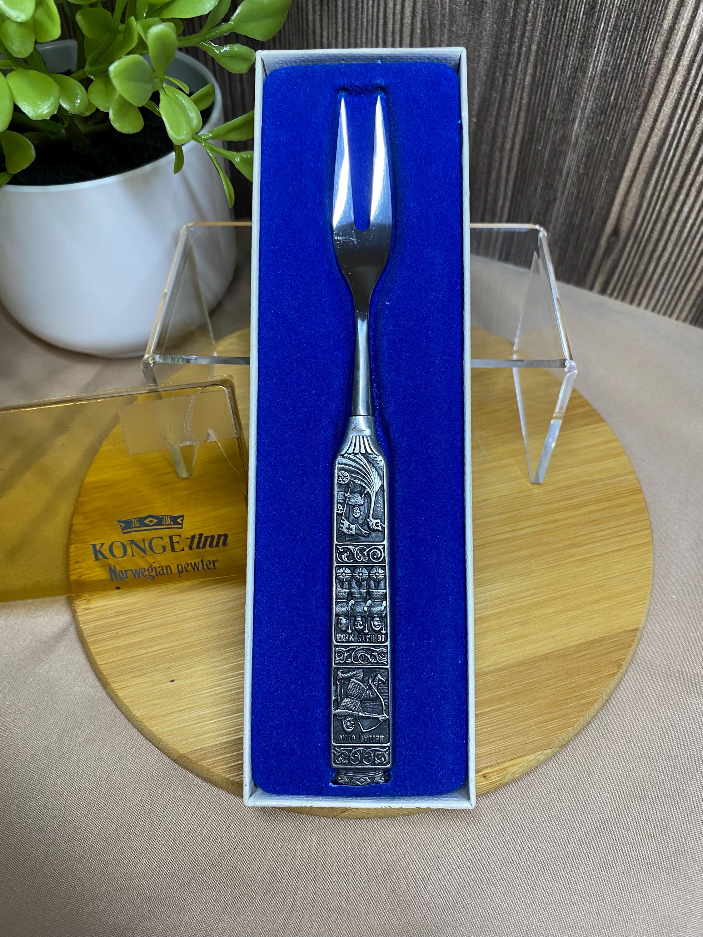 Konge Tinn Norwegian Pewter Flatware - Etsy