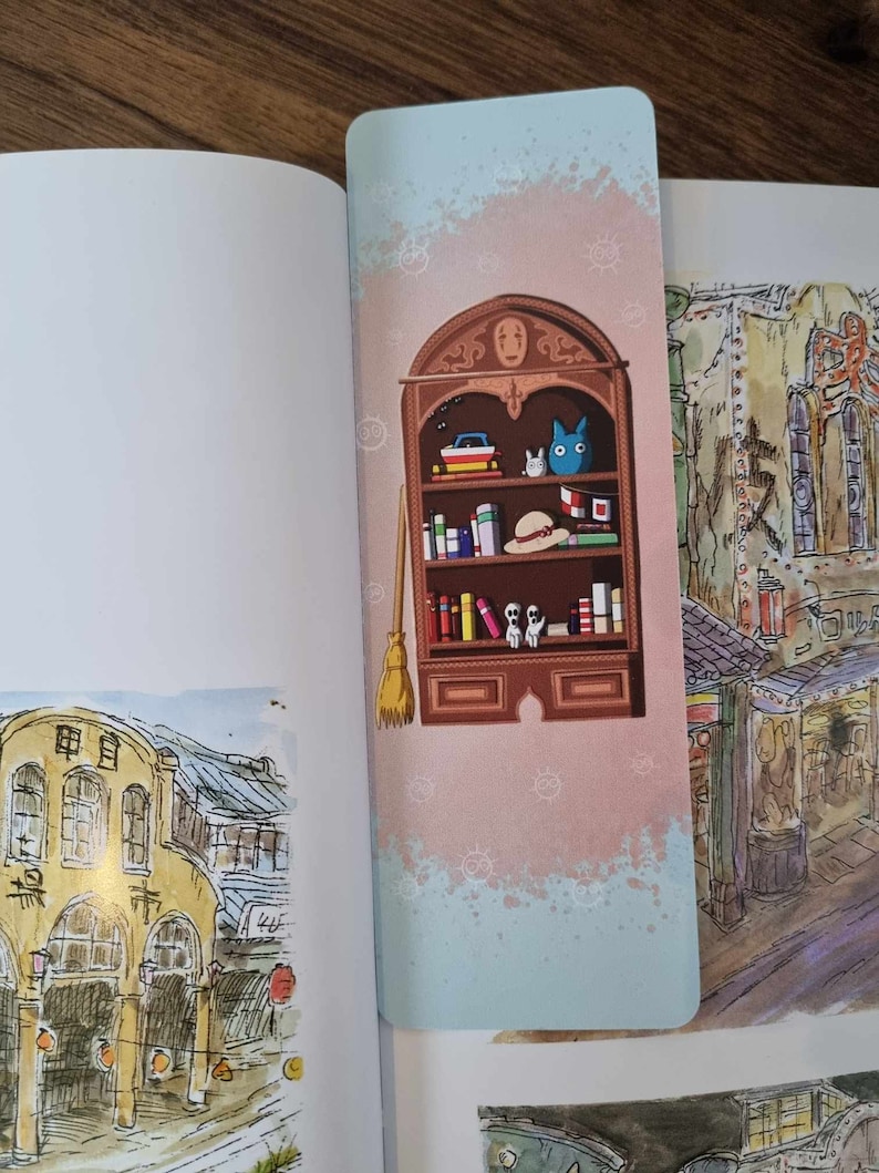 Ghibli Bookcase Bookmark image 2