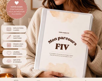 My IVF Journey | Premium Assisted Reproductive Technology Workbook | Complete Fertility Guide | IVF Journey Journal | Fertility Planner PDF | Download