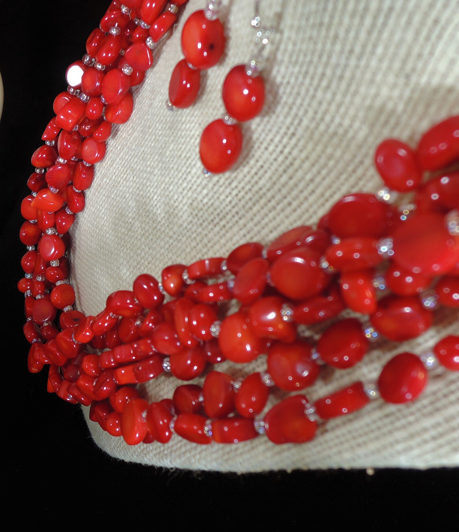 Red Jewelry Luxury Jewelry Beaded Jewelry BOHO Jewelry Etsy