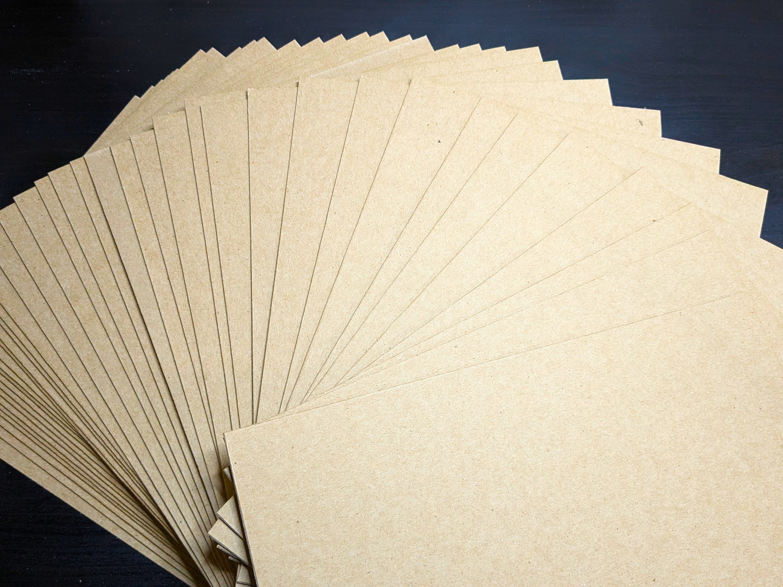 8 1/2 x 11 White Chipboard Sheets (.022 Thick)