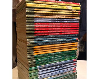 Magic Tree House Books Kid Bulk Lot Mixed Color Good Research Guide Fact Tracker