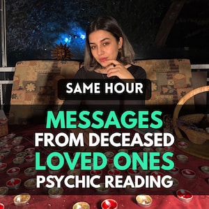 Same Hour Mediumship Reading | Message From a Deceased Loved One | Psychic Medium & Spirit Connection