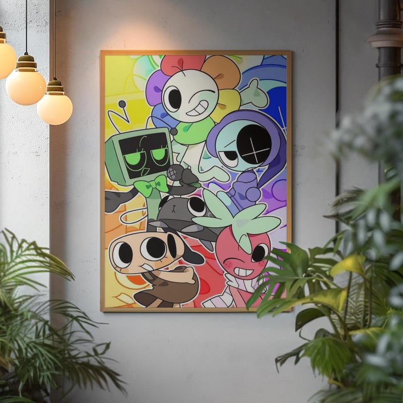 Dandy World Poster - Etsy