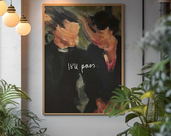 Fleabag Poster | Phoebe Waller-Bridge Wall Art | British Comedy Drama Print | TV Series Decor | Aesthetic Poster