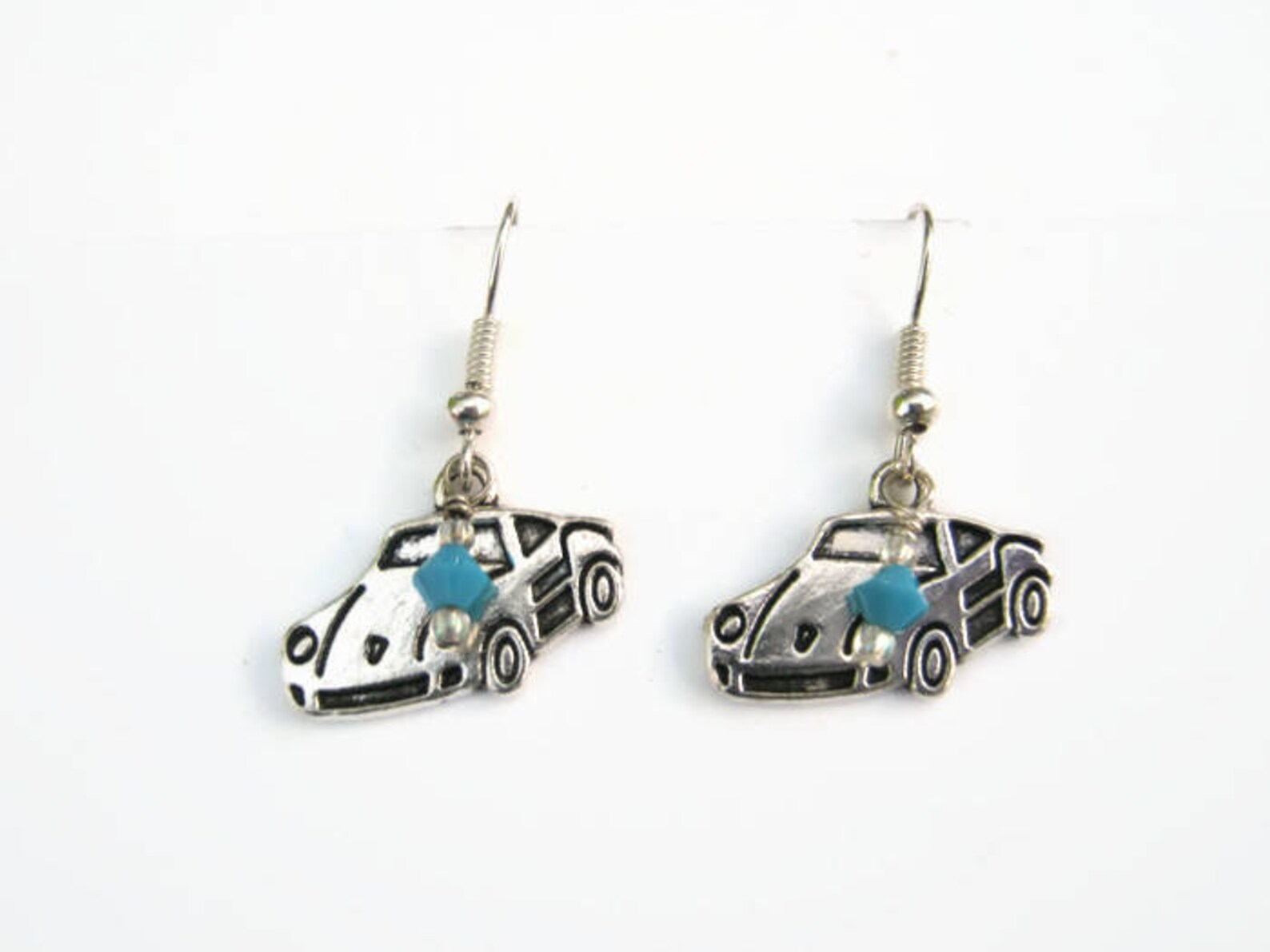 Race Car Earrings Personalized Racing Earrings Race Charm Etsy