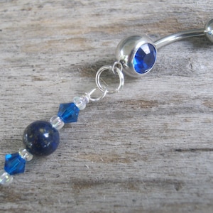 Chakra belly button ring hotsell