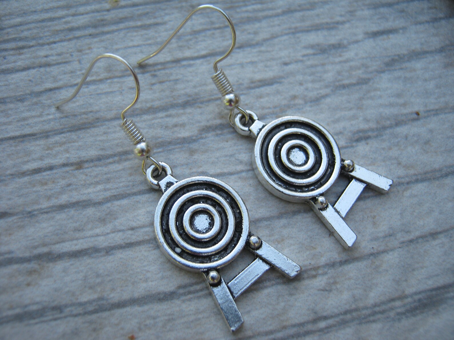 Archery Target Earrings Personalized Bullseye Earrings on Etsy