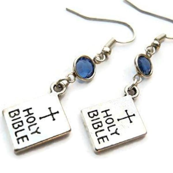Bible Earrings Etsy