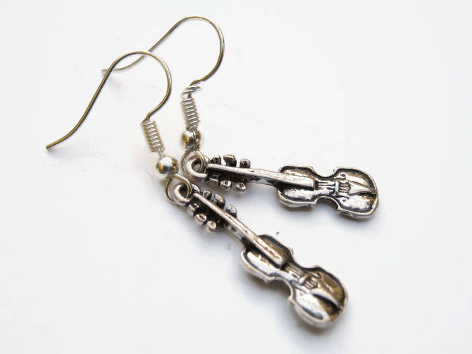 Violin Earrings Personalized Earrings Cello Earrings Viola Etsy