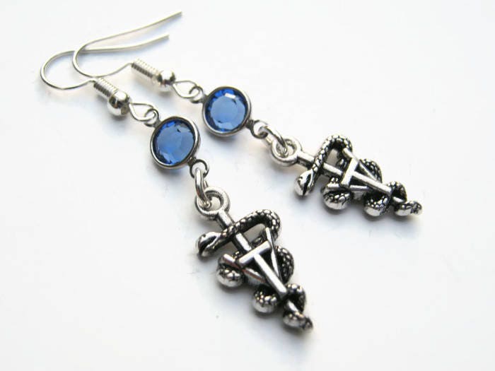 Gorgeous Vet Tech Birthstone Earrings