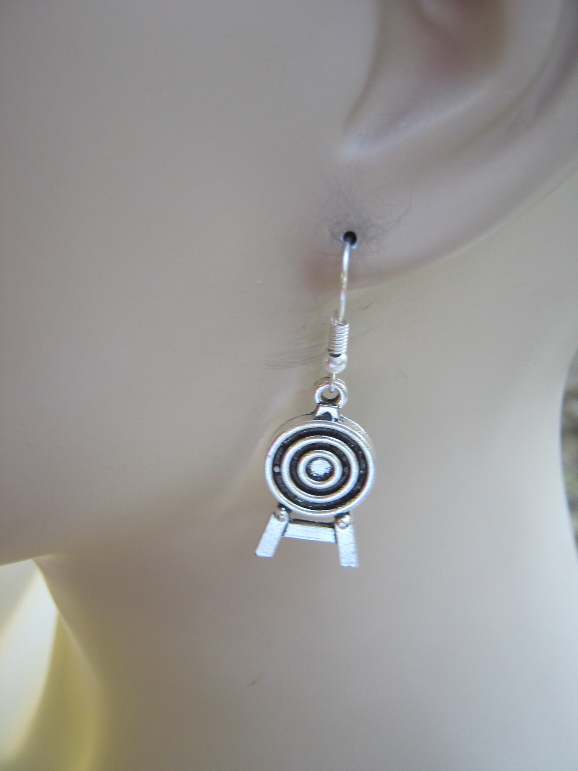 Archery Target Earrings Personalized Bullseye Earrings on Etsy