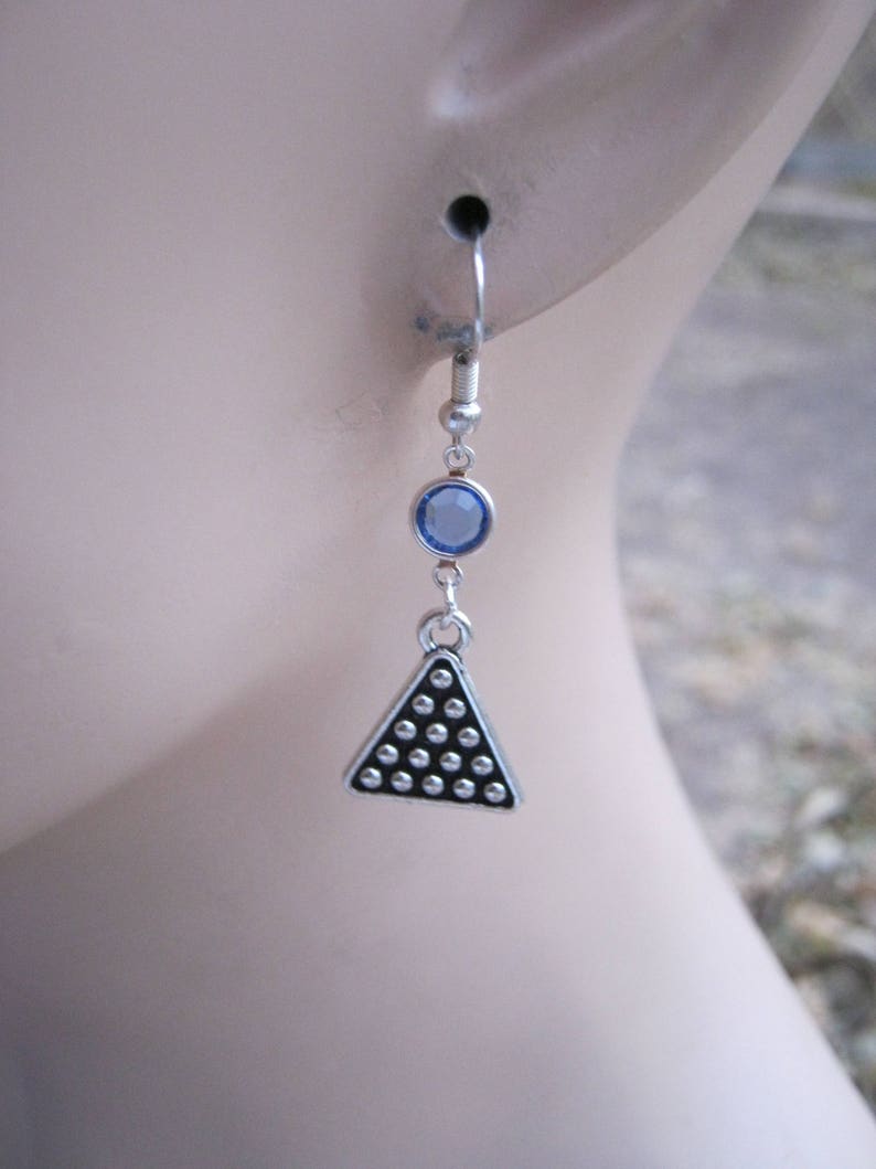 Billiards Birthstone Earrings Pool Balls Earrings Etsy