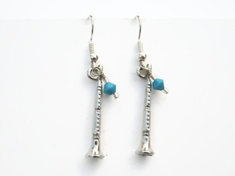 Earrings Personalized Oboe Earrings Oboe Music Etsy