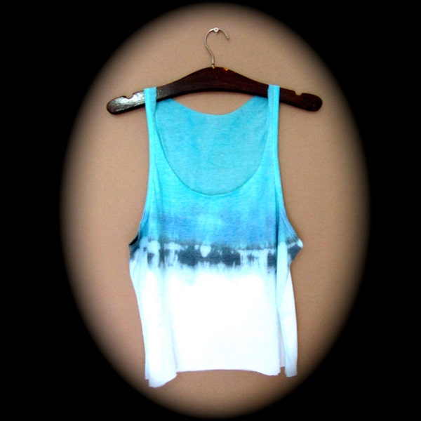 Hand dyed Limited Edition hand cut Vest