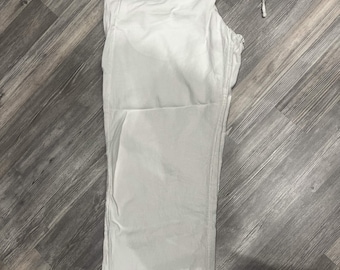 Leinenhose hecho a mano, selbst gemacht, weiss