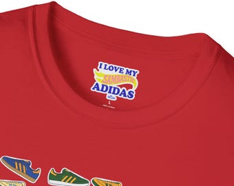Me encanta mi camiseta unisex Adidas Sambastic