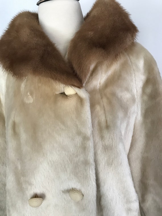 Vintage 60s 70s Faux Fur Swing Coat Boho Hippie Beatnik S -M-L - Etsy