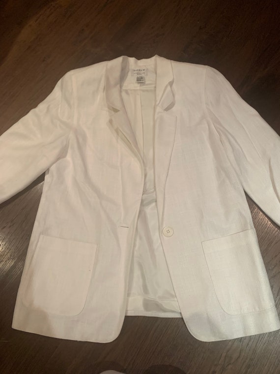 80s oversize Blazer Jacket patchwork - image 4