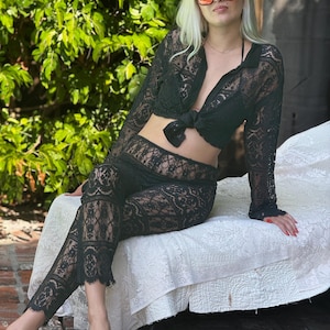 Cigarette Pants Set