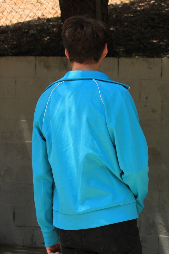 Vintage 80s Men's track jacket Le Tigre Zip up sport … Gem