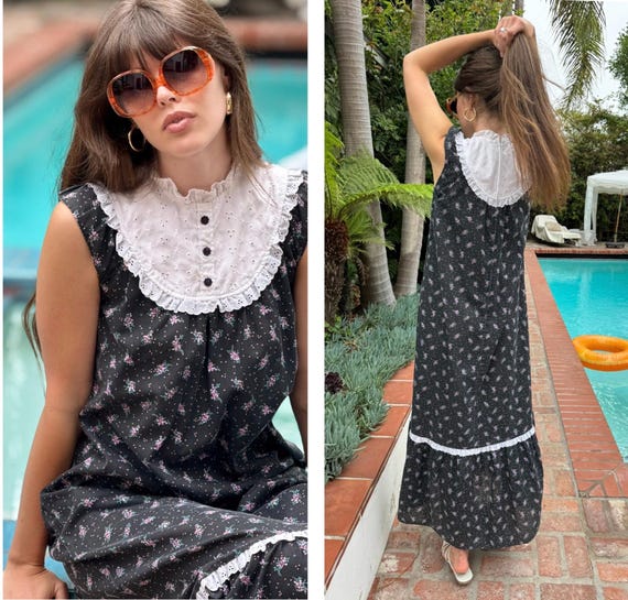 boho floral peasant dress Pink boho dress,long dress,red,Blue,Pink,yellow roses,Peasant dress,Strappy dress