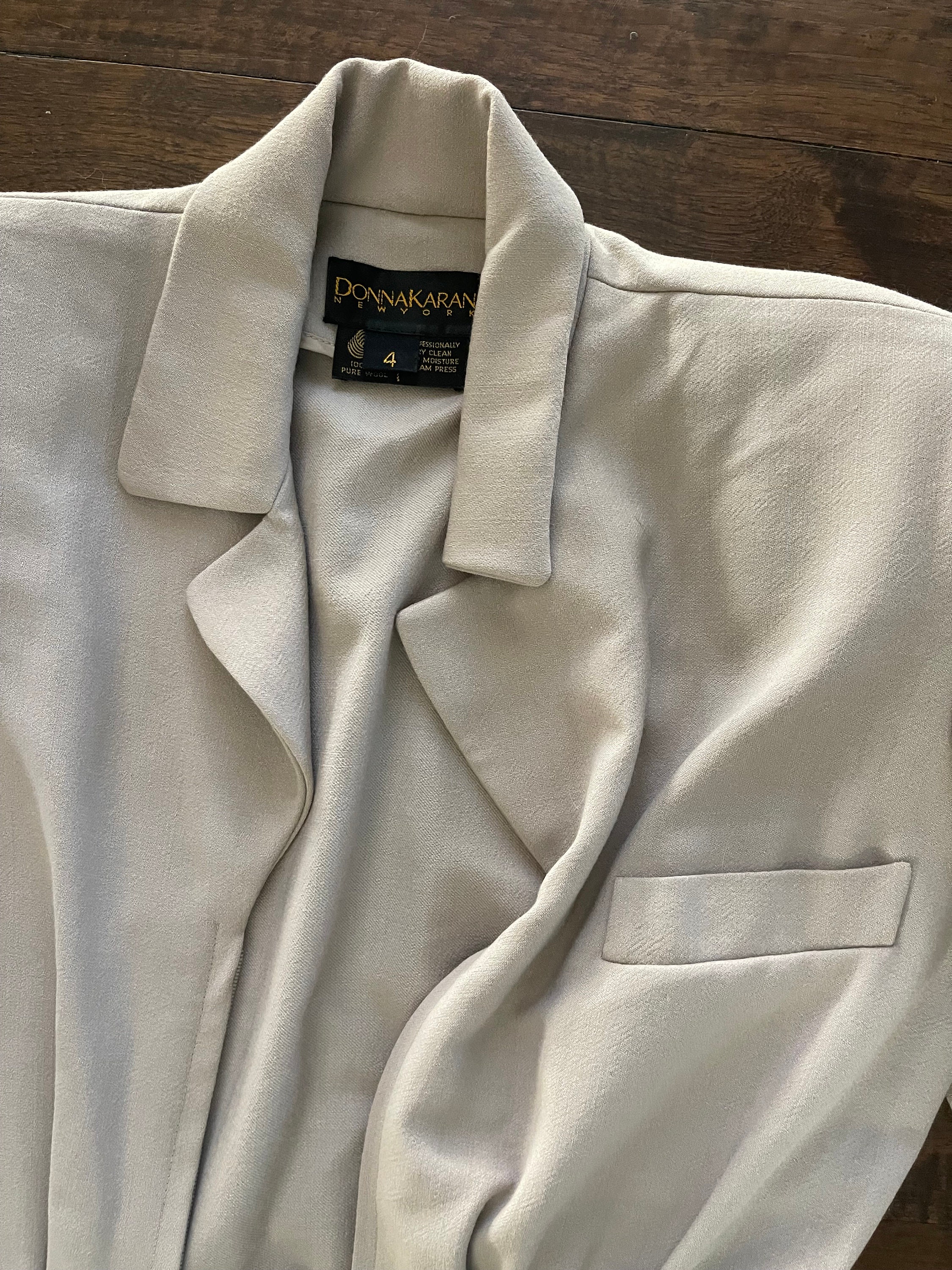 90s Donna Karan New York シルクリネン BDUジャケット 90s Donna Karan New York シルクリネン BDUジャケット - メルカリ