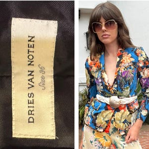 Dries Van Noten Jacket - Etsy