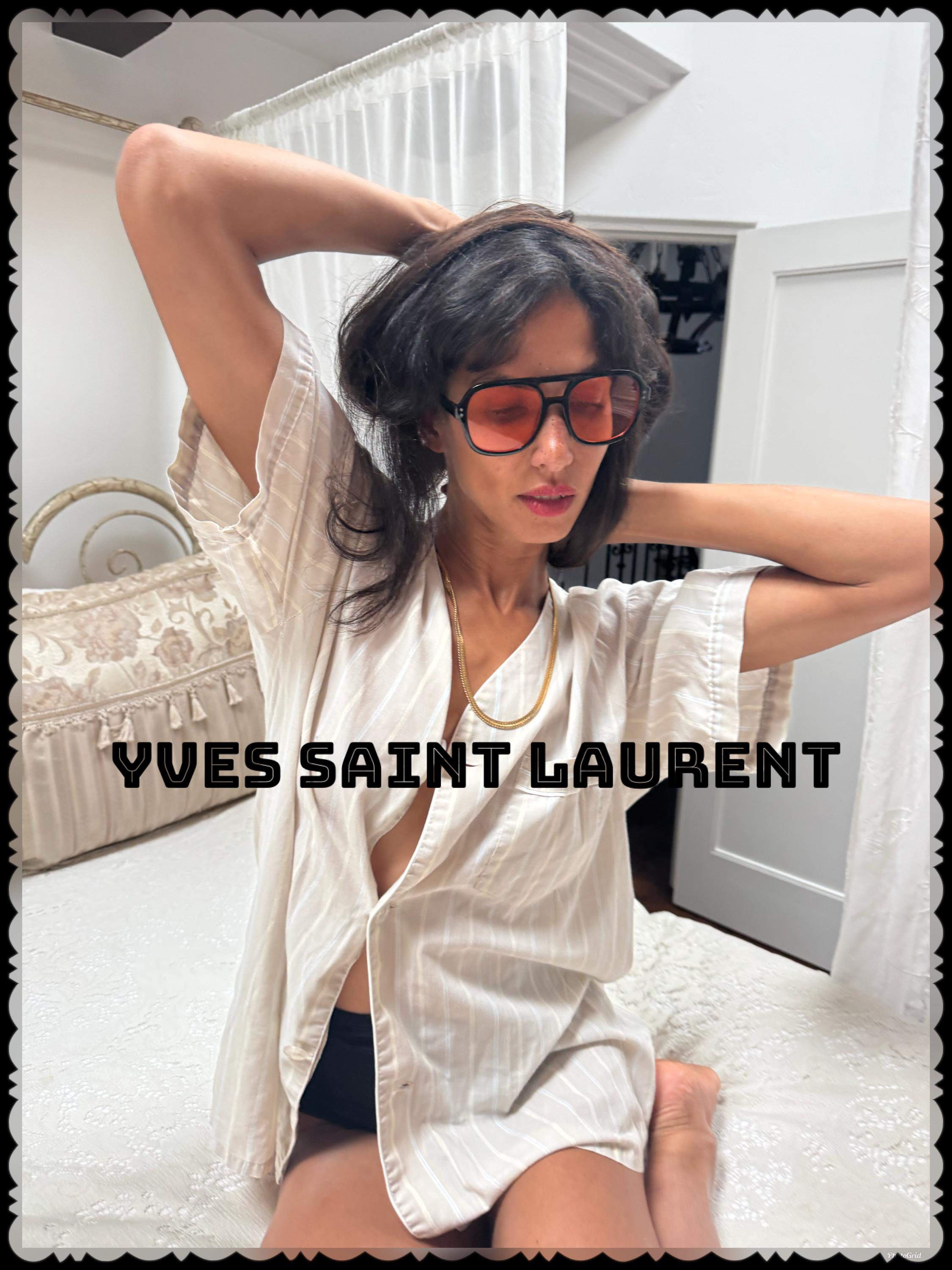 Vintage Yves Saint Laurent Shirt - Etsy