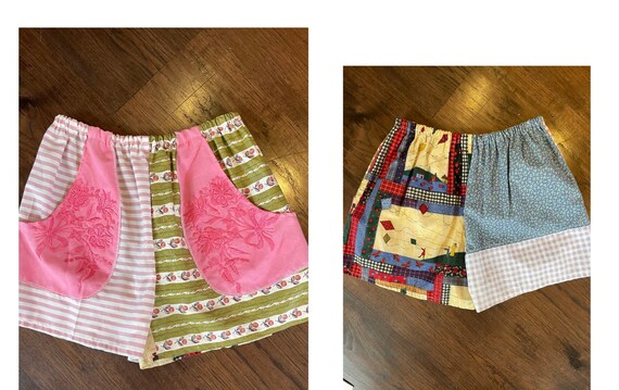 Handmade patchwork Cottage Core Charmimg shorts w… - image 3