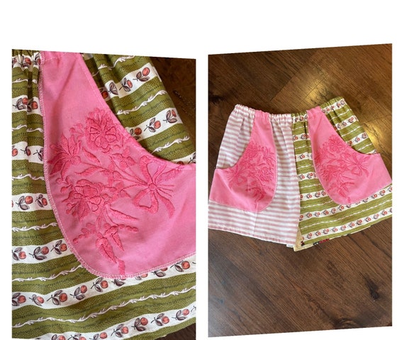 Handmade patchwork Cottage Core Charmimg shorts w… - image 2