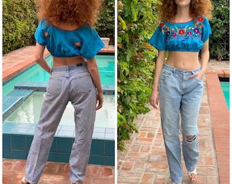 80s mid waist Lee Jeans slouchy novio angustiado 27 28 w