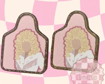 Dolly Inspired Pink Cowgirl Vent Clip Freshie | Odświeżacz powietrza do samochodu w stylu western