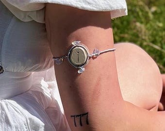 Braccialetto per utenti Dexcom CGM / Braccialetto regolabile con perline / Copertura per accessorio per diabetici / Elegante gioiello per sensore fatto a mano per l'uso quotidiano