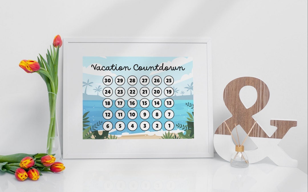 VACATION COUNTDOWN COUNTDOWN TO MAR 31 2026 visual data 5