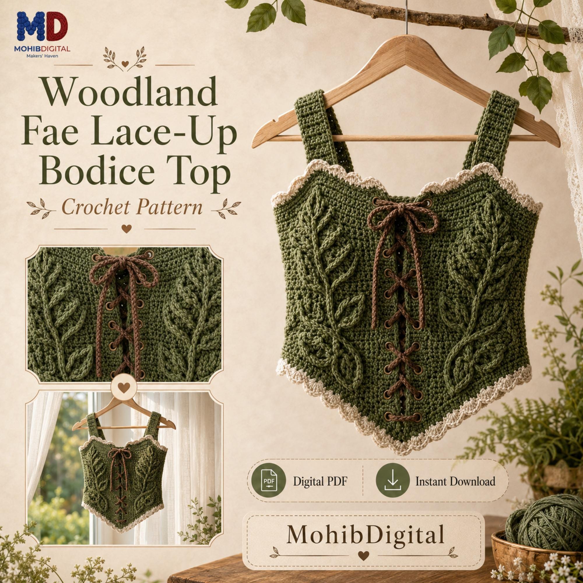 28 Crochet Corset Tops with Granny Squares, Bralettes, and Modesty Panels 21 Crochet Corset Top