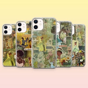 Princess Tiana Phone Case Princess and Frog Romance Cover for iPhone 17, 16, 15, 14, 13, 12, Samsung S25, S24, S23, S22, A16, A26,Pixel 10,9