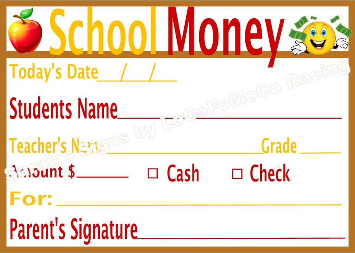 School Money Printables - Etsy