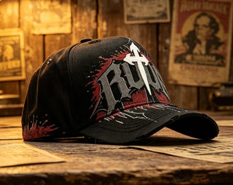 DandyHats x Canelo Undisputed, Hats, Military Caps, Slouchy Caps, Snapback, Unique Statement Hat, Ideal Gift for Friends & Loved Ones