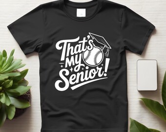 Senior Baseball Mom 2026 Shirt, Proud Game Day Baseball Tee